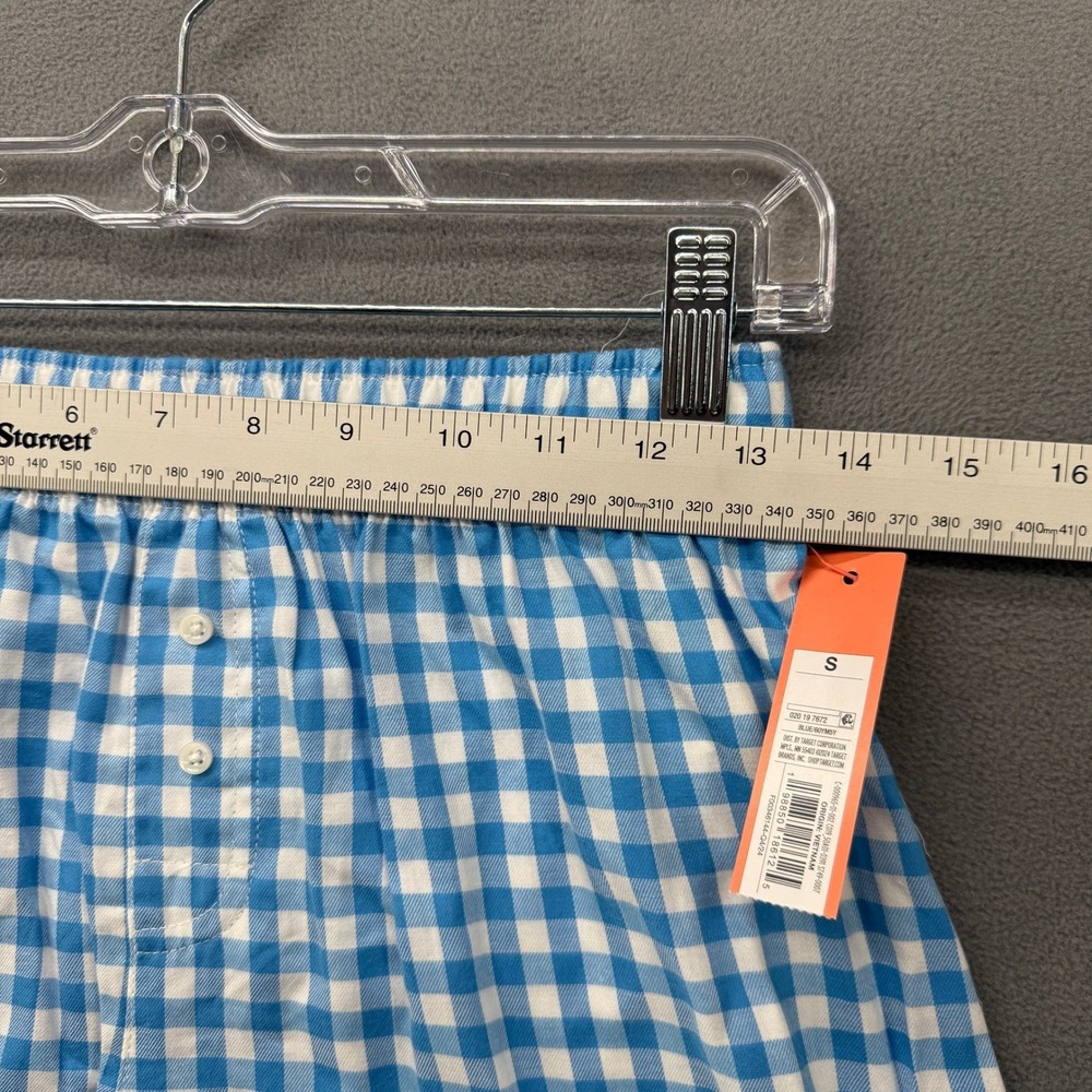 NWT Universal Thread White‎ V-Neck Tee & Colsie Gingham Pajama Shorts Set Small - Picture 11 of 15